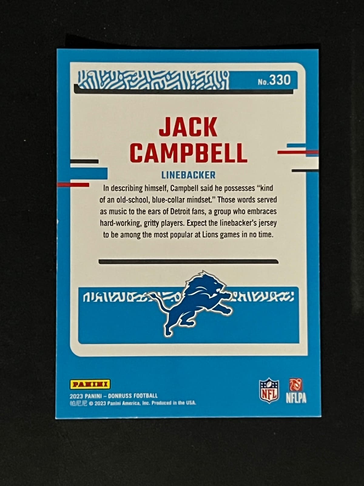 Jack Campbell back