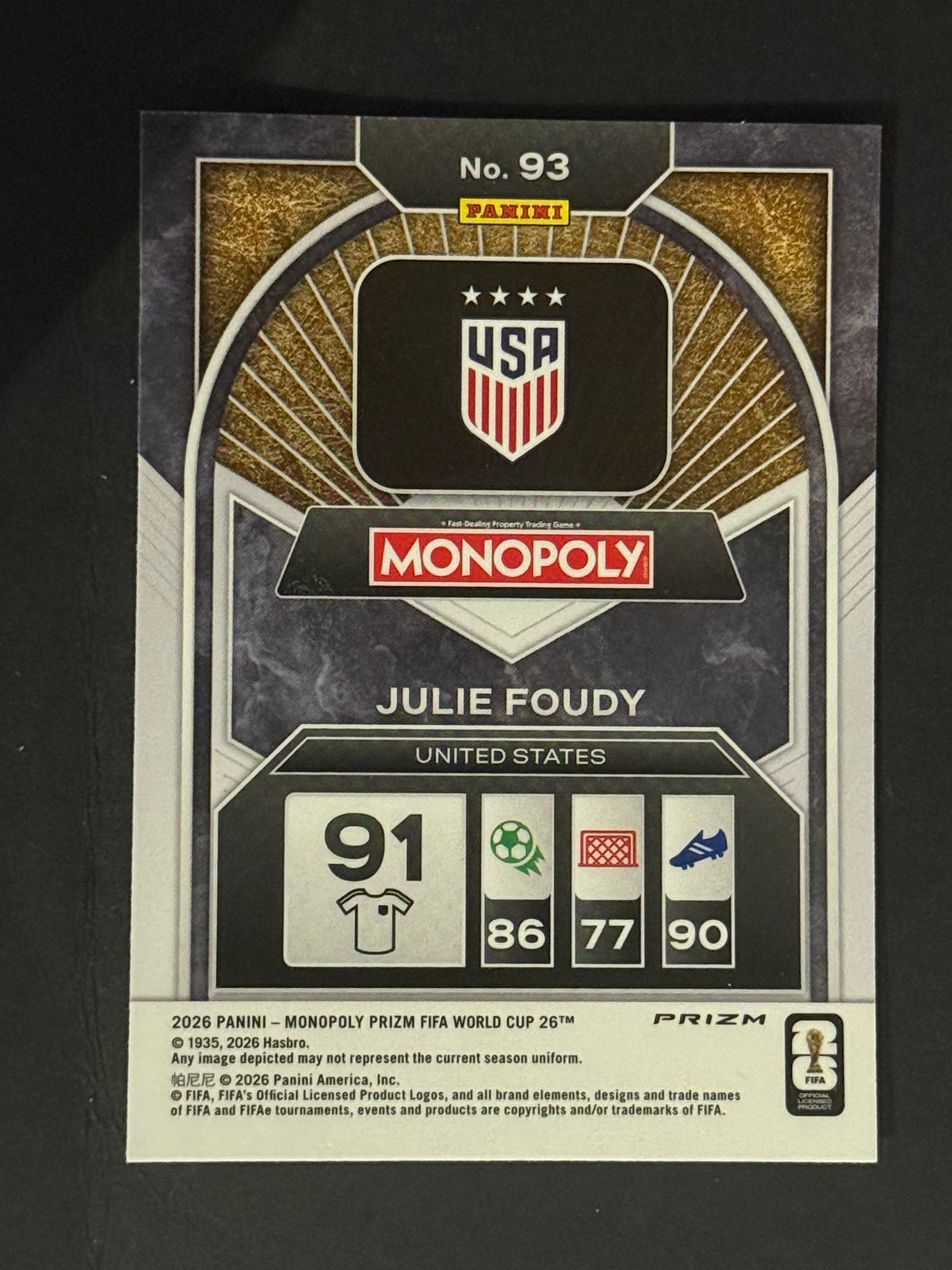 Julie Foudy back