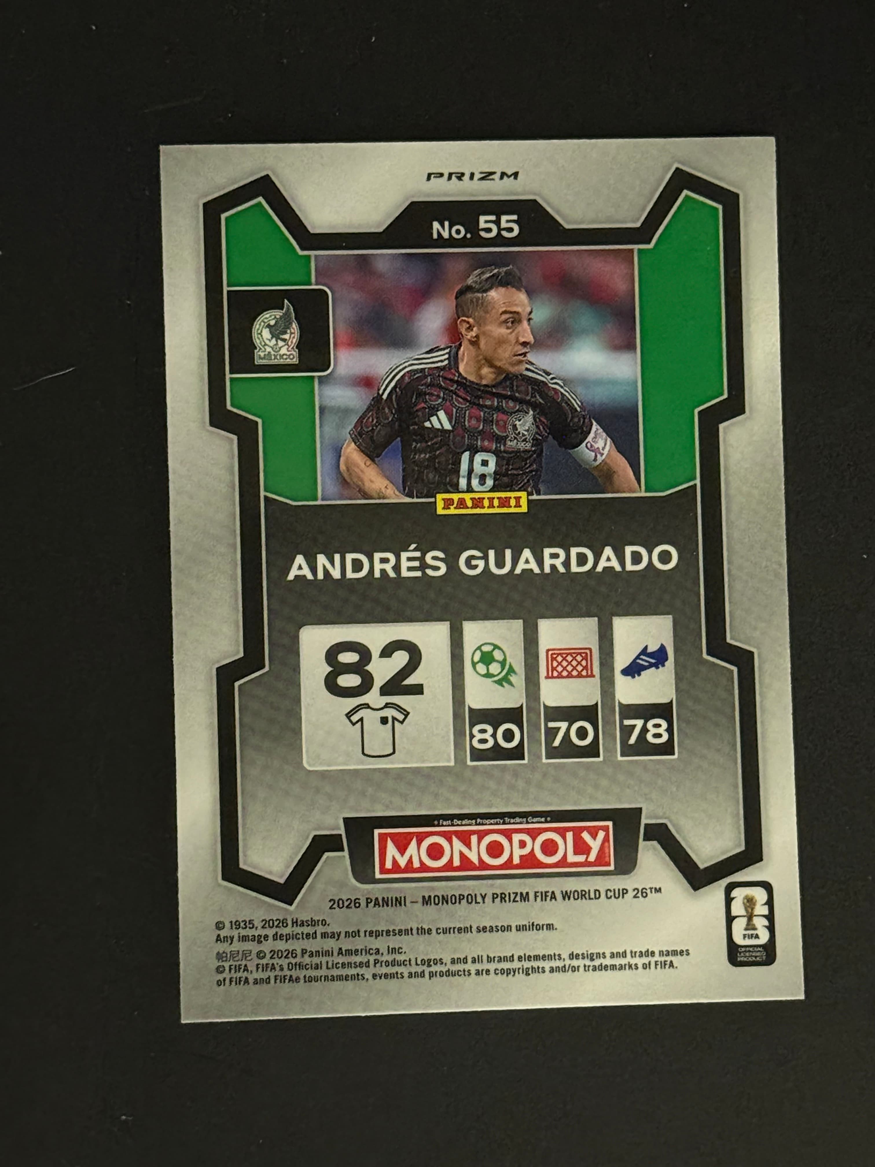 Andrés Guardado back